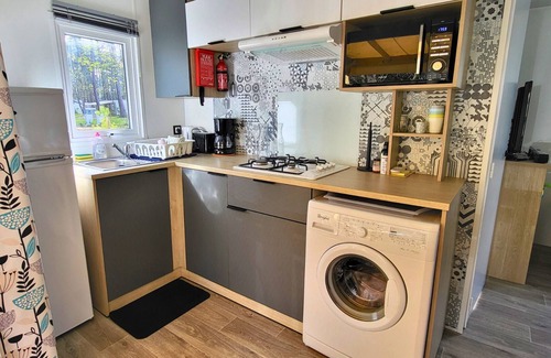 Seignosse House | MobilHome 5 people in 4* camping 800 m from the ocean