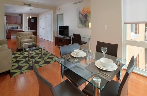George Washington University Apartment | Modern 1BR Condo | Spacious + Bright | Min to Metro | by GLS