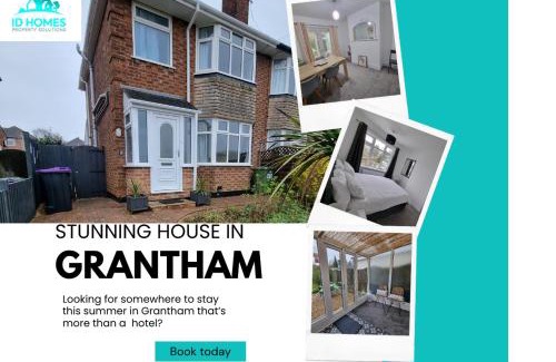 Grantham House | Modern 3BR near Grantham Town, WiFi, Parking