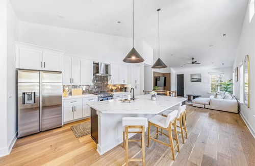 Charlotte House | Modern 8BR Uptown & Camp North End Home, 2 Sports-Themed Game Rooms - Sleeps 20+