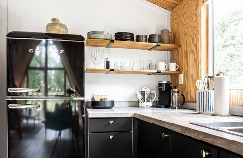 Fredericksburg Cabin | Modern A-Frame Cabin in Nature, Minutes from Main