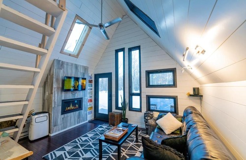 Brook Park House | Modern A Frame in the woods Pet friendly