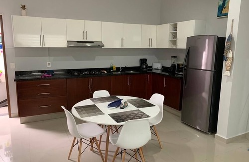 Zona Dorada Condo | Modern Apt 1st level with rooftop 5 min from the beach. (WiFi,Cable,AC,Boiler)