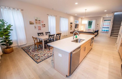 Sugar Creek House | Modern Bohemian Home With Pool Table!