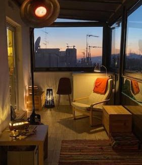 Athens Apartment | Modern Bright Cozy Top-floor Apartment & Terrace.