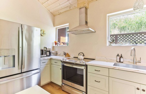 Hacienda Cabin | Modern Cabin Retreat w/Swim Spa, Hot Tub & A/C