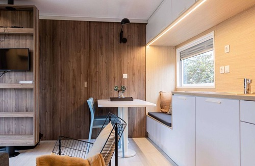 De Veenhoop Ski Chalet | Modern chalet with wifi in Friesland