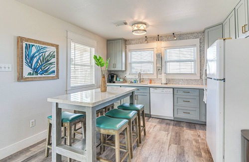 Surfside Beach House | Modern Coastal Farmhouse: Walk to Surfside Beach!