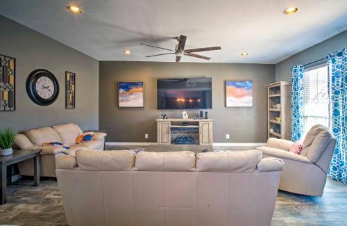 Northeast El Paso House | Modern El Paso Home with Backyard and Fire Pit!