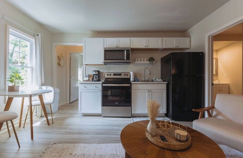 Johnson City Apartment | Modern Farmhouse Apartment in Johnson City