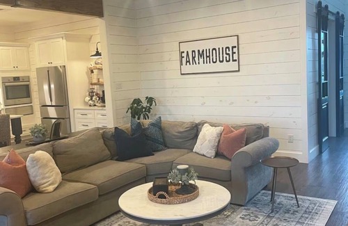 Sealy Other | Modern farmhouse with a pool