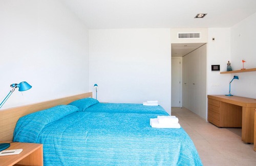 Es Canutells Villa | Modern holiday home with sea view for families- Casa Forma Nou