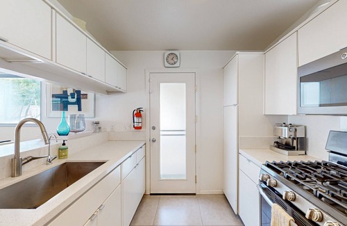 Racquet Club South House | Modern home w/mountain views, private backyard pool & grill, close to downtown