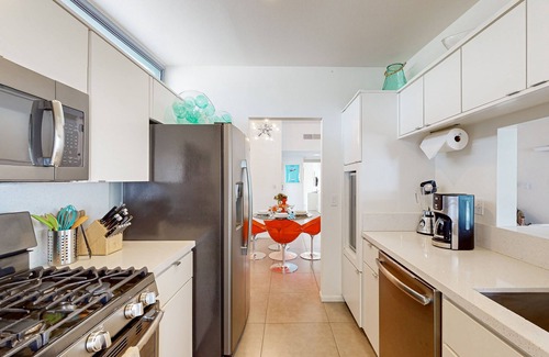 Racquet Club South House | Modern home w/mountain views, private backyard pool & grill, close to downtown