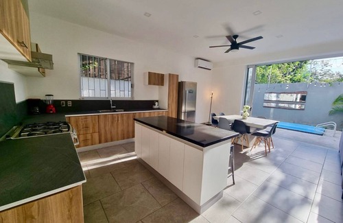 Ejidal House | Modern house/private pool/5 min beach and 5ta