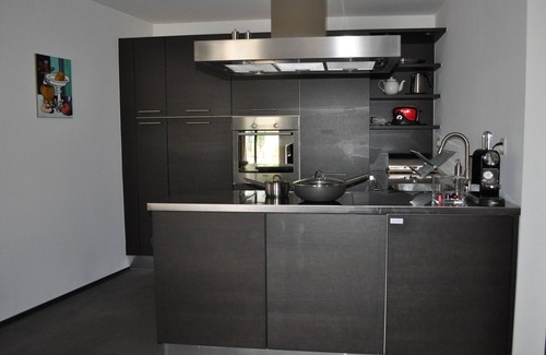 Vernate Apartment | Modern loft in Ticino, quiet location, family-friendly, pool