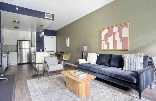 Mission Bay Apartment | Modern Mission Bay 1BR, w/Gym, close to Caltrain by Blueground