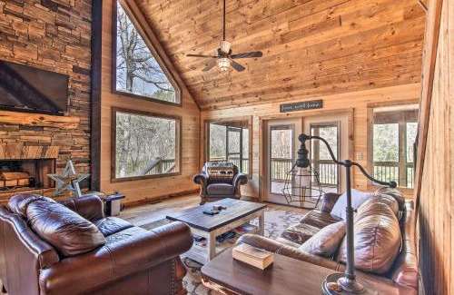 Murphy House | Modern Murphy Cabin with Nottely River Views!