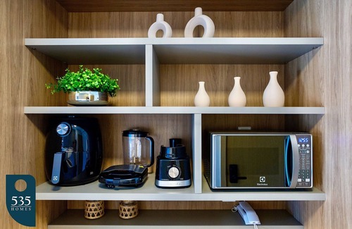 Caminho das Arvores Apartment | Modern One-Bedroom 700m from Salvador Shopping