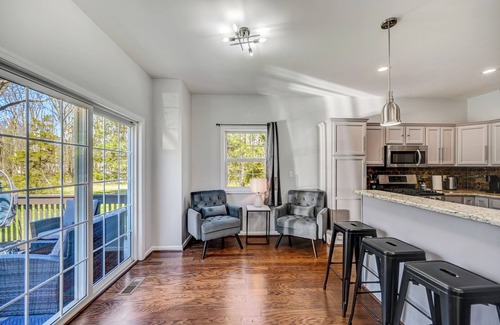 Pocono Summit House | Modern Pocono Home w/Game Room, Deck & Firepit, super close to Kalahari Resort