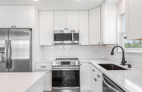 Sunnyside Villa | Modern Poolside villa: Steps to the sand, modern comforts, ultimate relaxation