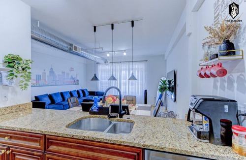 Downtown Memphis Apartment | Modern Spacious Loft in Downtown w/free parking