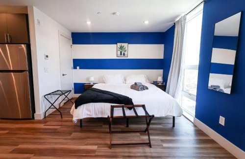 Brewerytown Apartment | Modern Studioqueenbed-wifigym