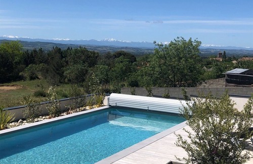 Moussoulens Villa | Modern villa with heated pool