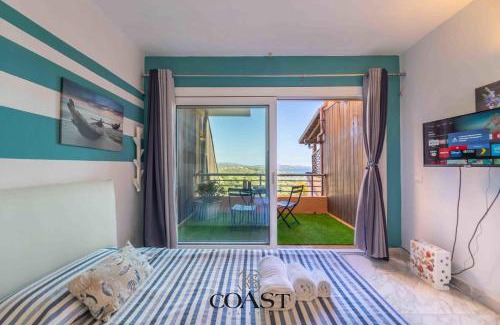 Portisco Apartment | Monolocale con vista mare e doccia idromassaggio