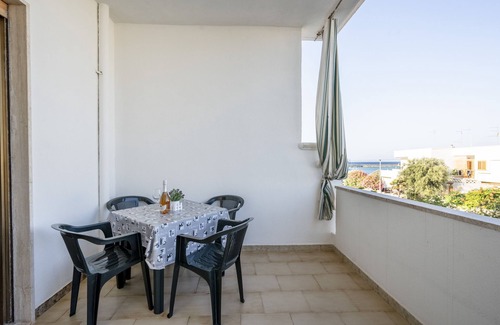 Marina di Ostuni Apartment | Monolocale vista mare-Studio-Balcony-Private Bathroom