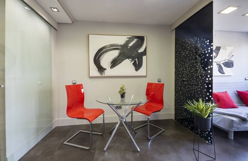 Castillejos Apartment | Monthly Rental in Madrid - Exterior Flat with 1 Bedroom + Studio and 2 Bathrooms