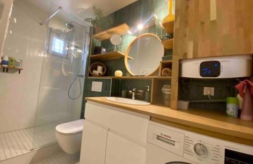 Pantin Apartment | Mosaic Canal - 2 bedrooms flat, 10mn walk to Paris