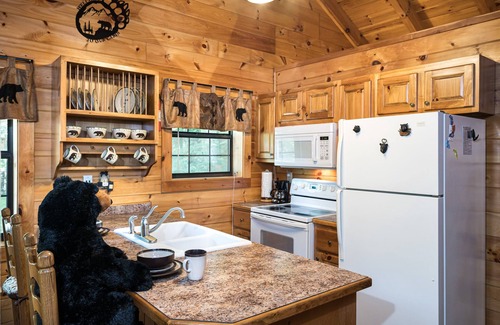 Sevierville Cabin | Mosey Bear, Hot Tub, WIFI, $685 FREE tickets each paid day!