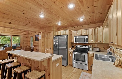 Beech Mountain House | Mossy Rock Retreat - hot tub, views, Beech Mountain