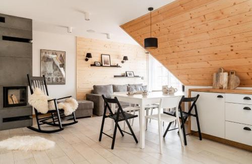 Koscielisko Apartment | Mountain Base - Dwupoziomowy apartament "Przy lesie II" z prywatnym jacuzzi w Kościelisku