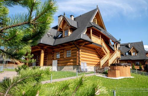 Koscielisko Apartment | Mountain Base - Dwupoziomowy apartament "Przy lesie II" z prywatnym jacuzzi w Kościelisku