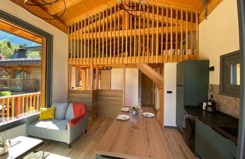 Les Houches Ski Chalet | Mountain Cabin - vue montagne - 4 personnes