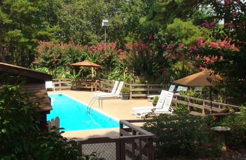 Mount Ida Apartment | Mountain Harbor Queen Guest Room on Lake Ouachita by RedAwning