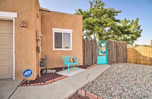 Northeast Heights House | Mountain-View Albuquerque Townhome with Patio!