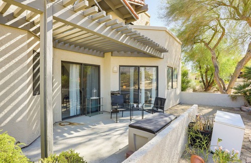 Borrego Springs House | Mountain-View Patio: Borrego Springs Townhome!
