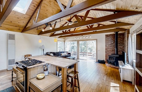 Cascadel Woods House | Mountainside home, dog-friendly, with deck, fireplace, washer/dryer, & WiFi