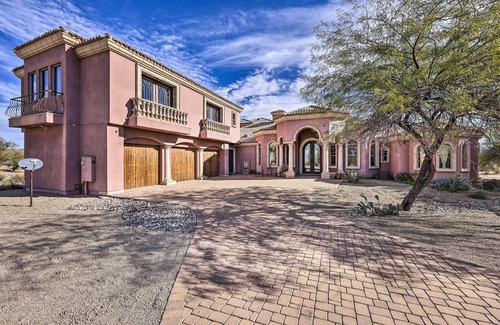 Rio Verde Foothills Villa | Mtn-View Gem w/Pool, BBQ & Fire Pit in Scottsdale