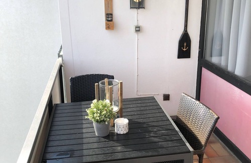 Heringsdorf Apartment | My realm (Süssau) with loggia and sea view