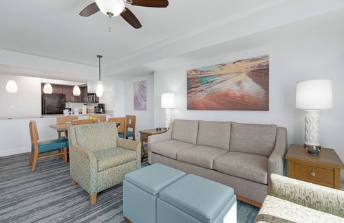 Cherry Grove Beach Resort | Myrtle Beach, SC: 2 Bedroom Deluxe Boulevard View: Lazy River, Beach & More!