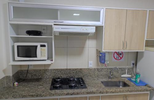 Caldas Novas Apartment | Náutico Flat Service Com Oferta Especial No Clube Náutico Praia Caldas Novas Somente 10 Reais Por Pessoa