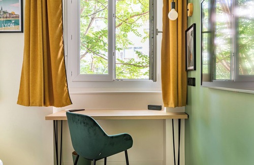 Voltaire - Saint Amour Apartment | Natura - Calm and well-being in Lyon Part-Dieu