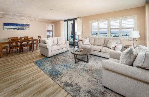 Fort Walton Beach House | Nautilus 1701 Gulf Front 2 Bedroom Large Penthouse Huge Wrap Around Balcony