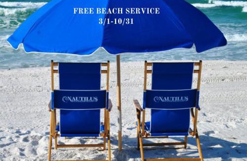 Fort Walton Beach House | Nautilus 2510 Gulf View 2 Bedroom 5th Floor Free Beach Service