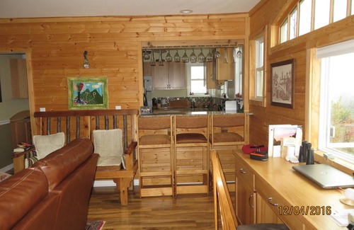 Brevard House | NC Moutain Lodge with Panoramic Views: Pisgah Mtn to the North,
