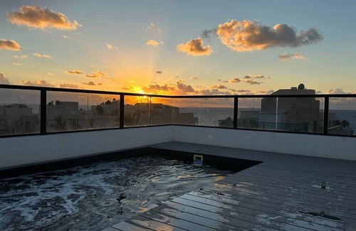 Netanya Apartment | Netanya View Double Suite with a private heated pool for a perfect getaway.